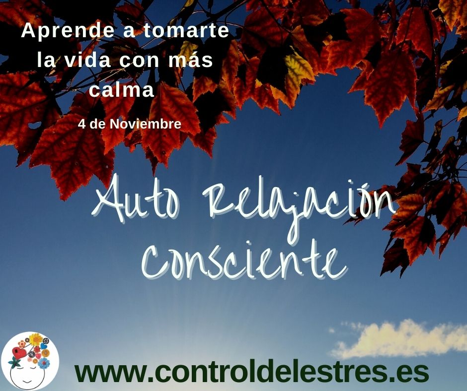 Arbol otoñal. curso de Auto Relajacjón Conscientea